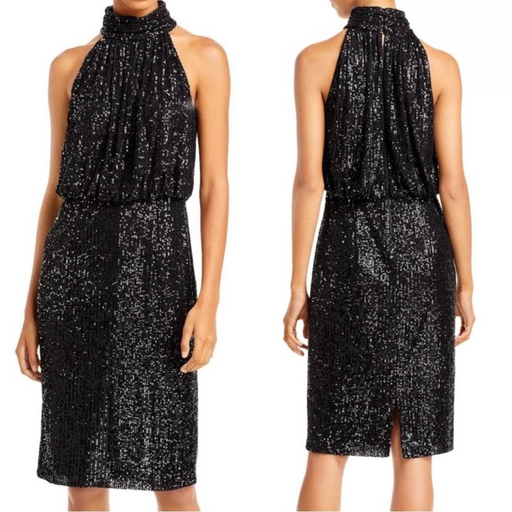 Eliza J Sequin Dress
